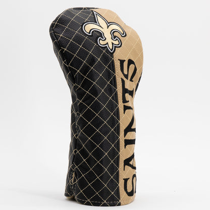 Team Golf New Orleans Saints DR/FW Quilted Headcovers - Team Golf USA