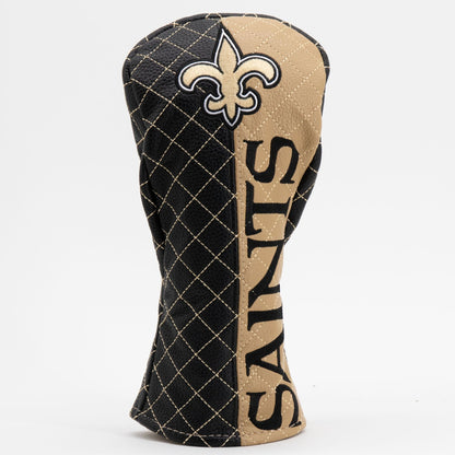 Team Golf New Orleans Saints DR/FW Quilted Headcovers - Team Golf USA