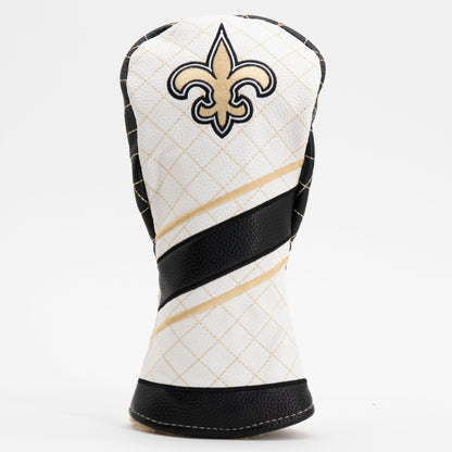 Team Golf New Orleans Saints DR/FW Quilted Headcovers - Team Golf USA