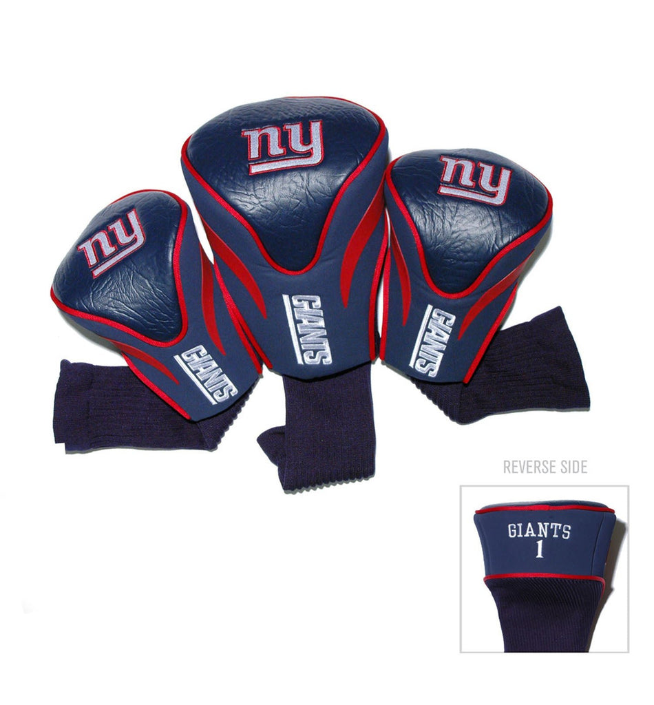 Team Golf New York Giants DR/FW Headcovers - 3 Pack Contour - Embroidered
