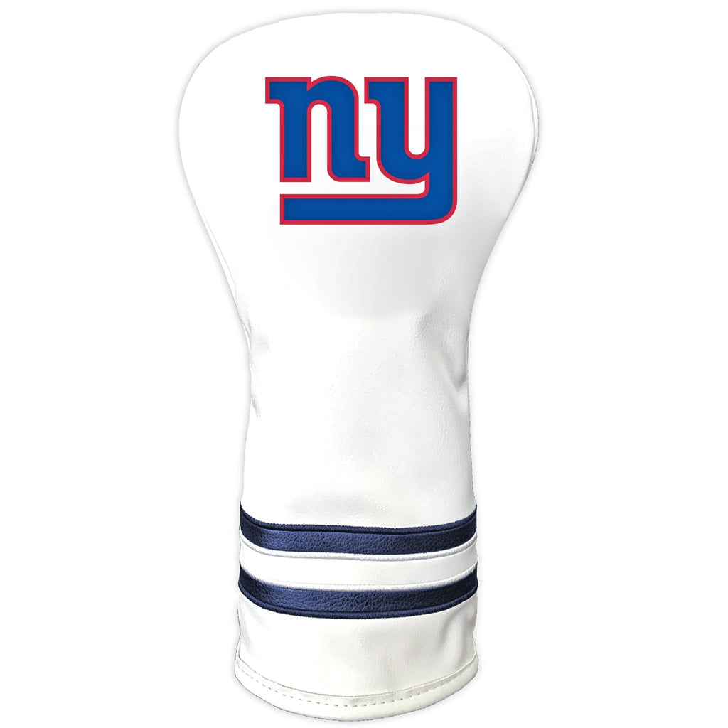 Team Golf New York Giants DR/FW Headcovers - Vintage Driver HC - Printed White