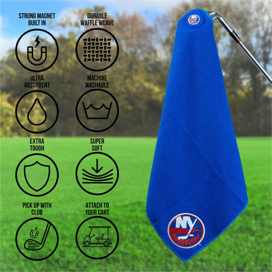 Team Golf New York Islanders Magnetic Golf Towel - Team Golf USA