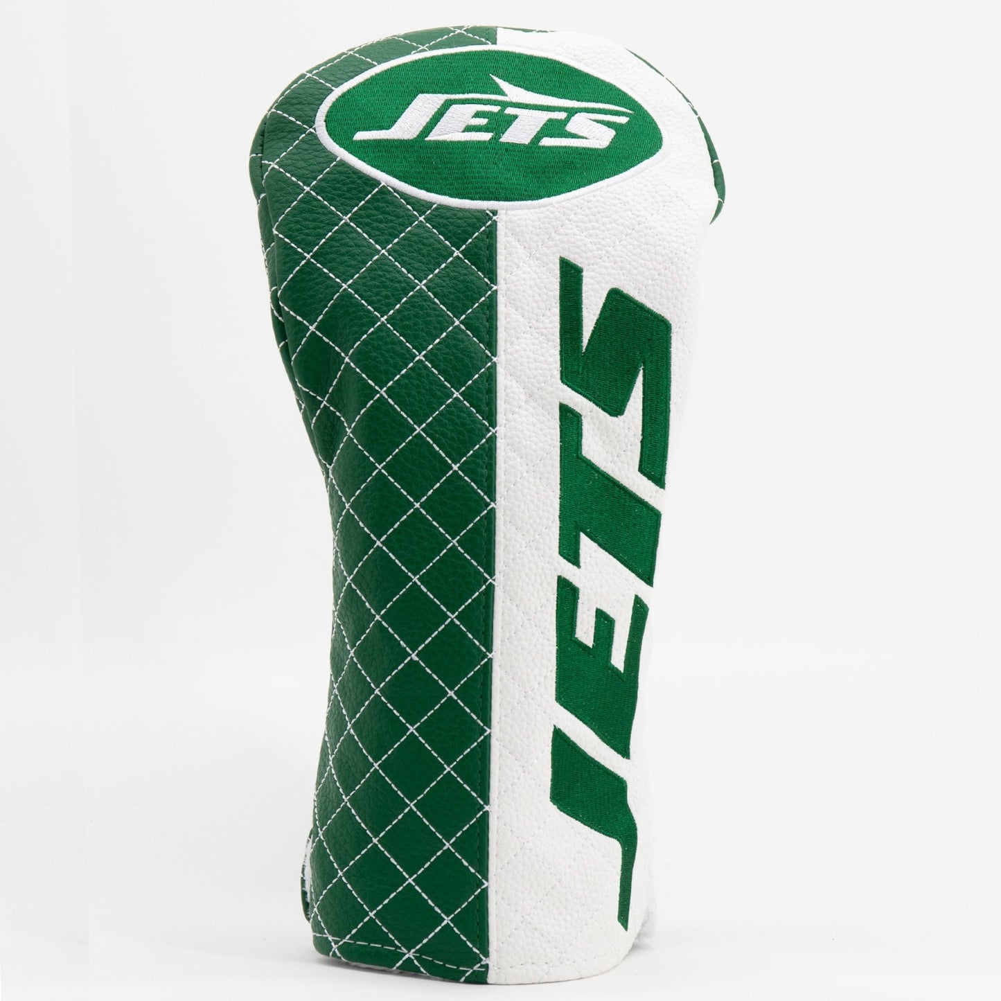 Team Golf New York Jets DR/FW Quilted Headcovers - Team Golf USA