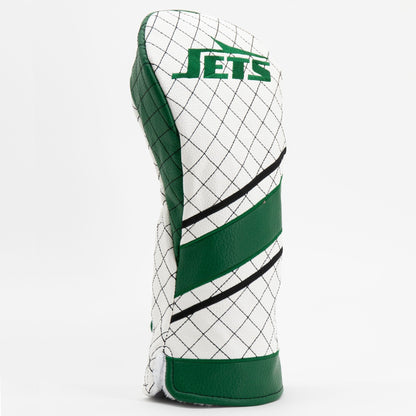 Team Golf New York Jets DR/FW Quilted Headcovers - Team Golf USA