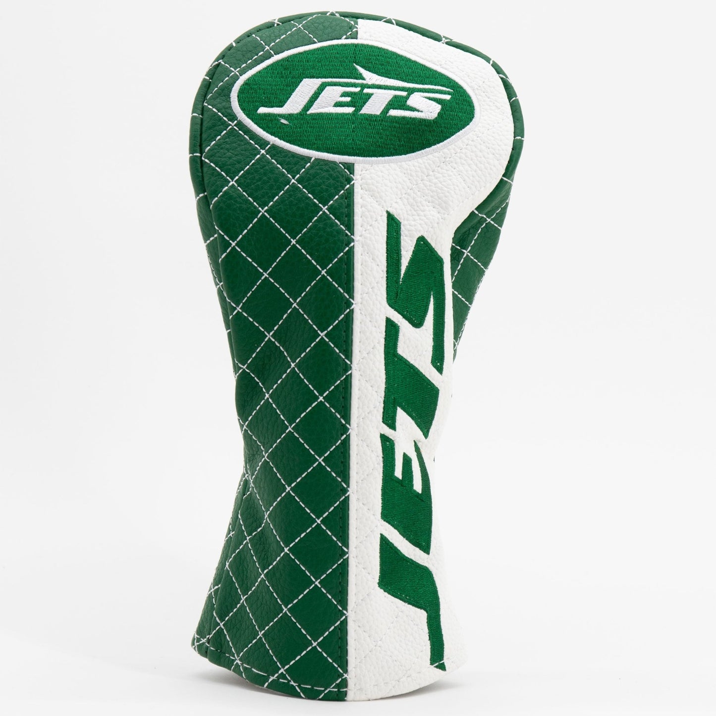 Team Golf New York Jets DR/FW Quilted Headcovers - Team Golf USA