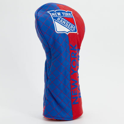 Team Golf New York Rangers DR/FW Quilted Headcovers - Team Golf USA