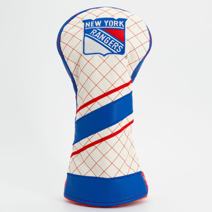 Team Golf New York Rangers DR/FW Quilted Headcovers - Team Golf USA