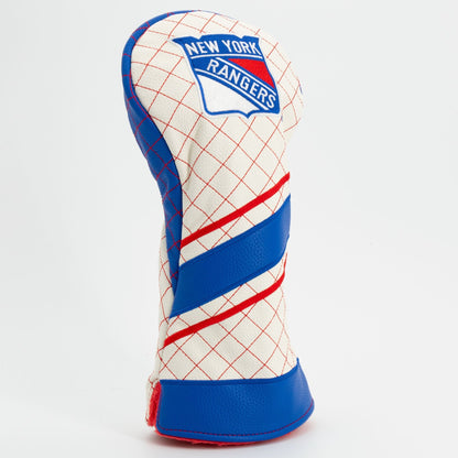 Team Golf New York Rangers DR/FW Quilted Headcovers - Team Golf USA
