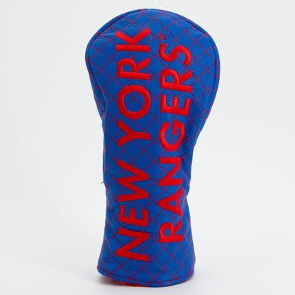 Team Golf New York Rangers DR/FW Quilted Headcovers - Team Golf USA