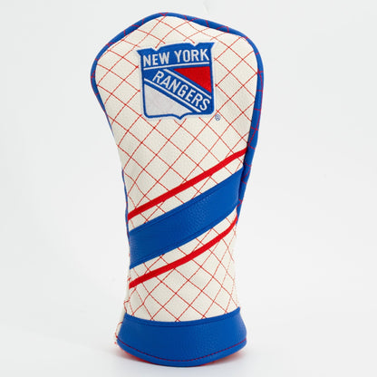 Team Golf New York Rangers DR/FW Quilted Headcovers - Team Golf USA