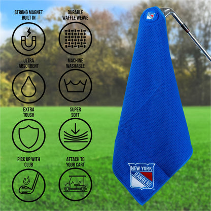 Team Golf New York Rangers Magnetic Golf Towel - Team Golf USA