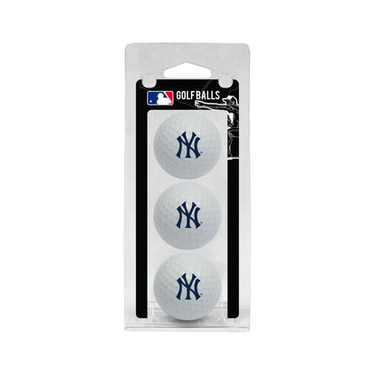 Team Golf New York Yankees Golf Balls - 3 Pack - White