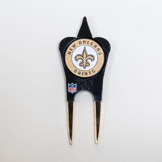Team Golf NO Saints Divot Tools - Custom Shaped - 