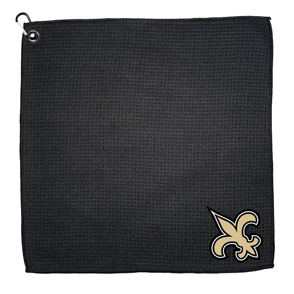 Team Golf NO Saints Golf Towels - Microfiber 15X15 Color - 
