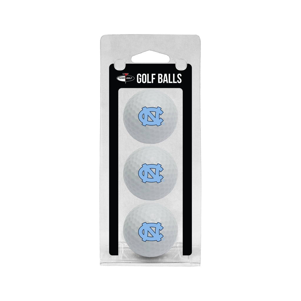 Team Golf North Carolina Golf Balls - 3 Pack - White