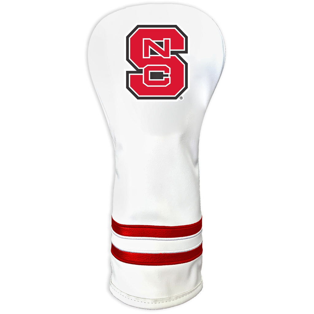 Team Golf North Carolina St DR/FW Headcovers - Fairway HC - Printed White