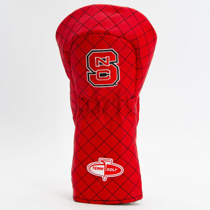 Team Golf North Carolina St DR/FW Quilted Headcovers - Team Golf USA
