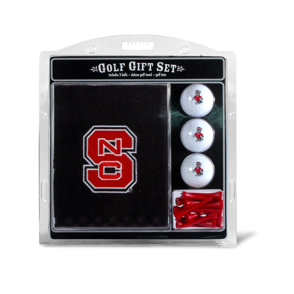 Team Golf North Carolina St Golf Gift Sets - Embroidered Towel Gift Set - 