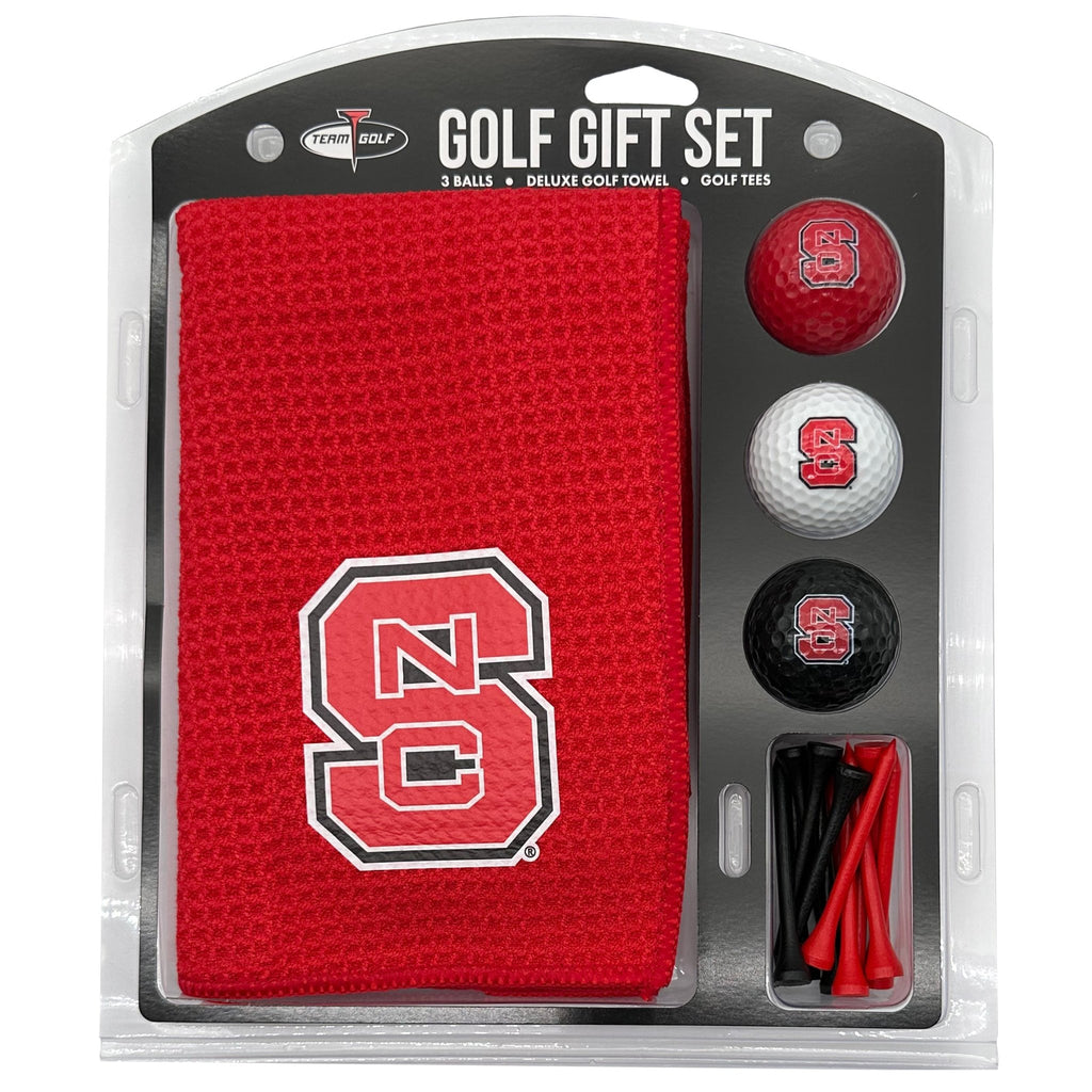 Team Golf North Carolina St Golf Gift Sets - Microfiber Towel Gift Set - Color - 