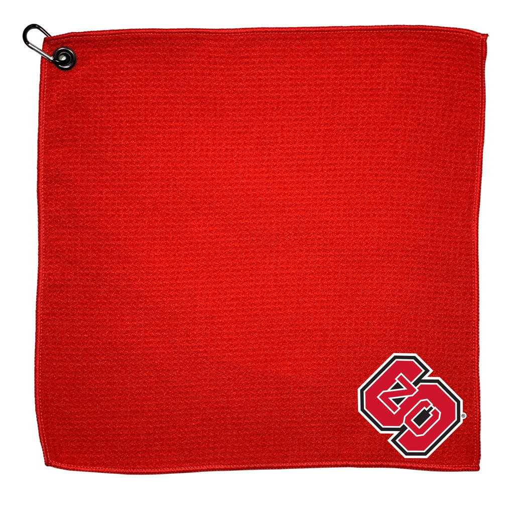 Team Golf North Carolina St Golf Towels - Microfiber 15X15 Color - 