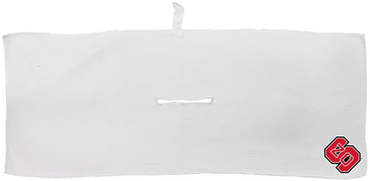 Team Golf North Carolina St Golf Towels - Microfiber 16X40 White - 