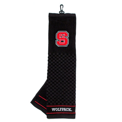Team Golf North Carolina St Golf Towels - Tri - Fold 16x22 - 