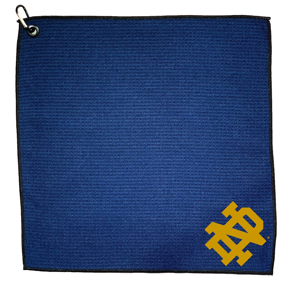 Team Golf Notre Dame Golf Towels - Microfiber 15X15 Color - 