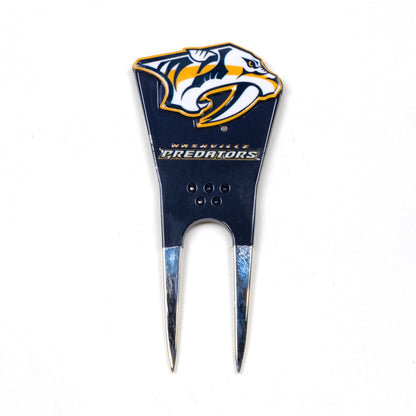 Team Golf NSH Predators Divot Tools - Custom Shaped - 