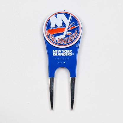 Team Golf NY Islanders Divot Tools - Custom Shaped - 