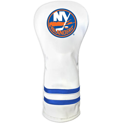 Team Golf NY Islanders DR/FW Headcovers - Fairway HC - Printed White