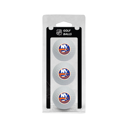 Team Golf NY Islanders Golf Balls - 3 Pack - White