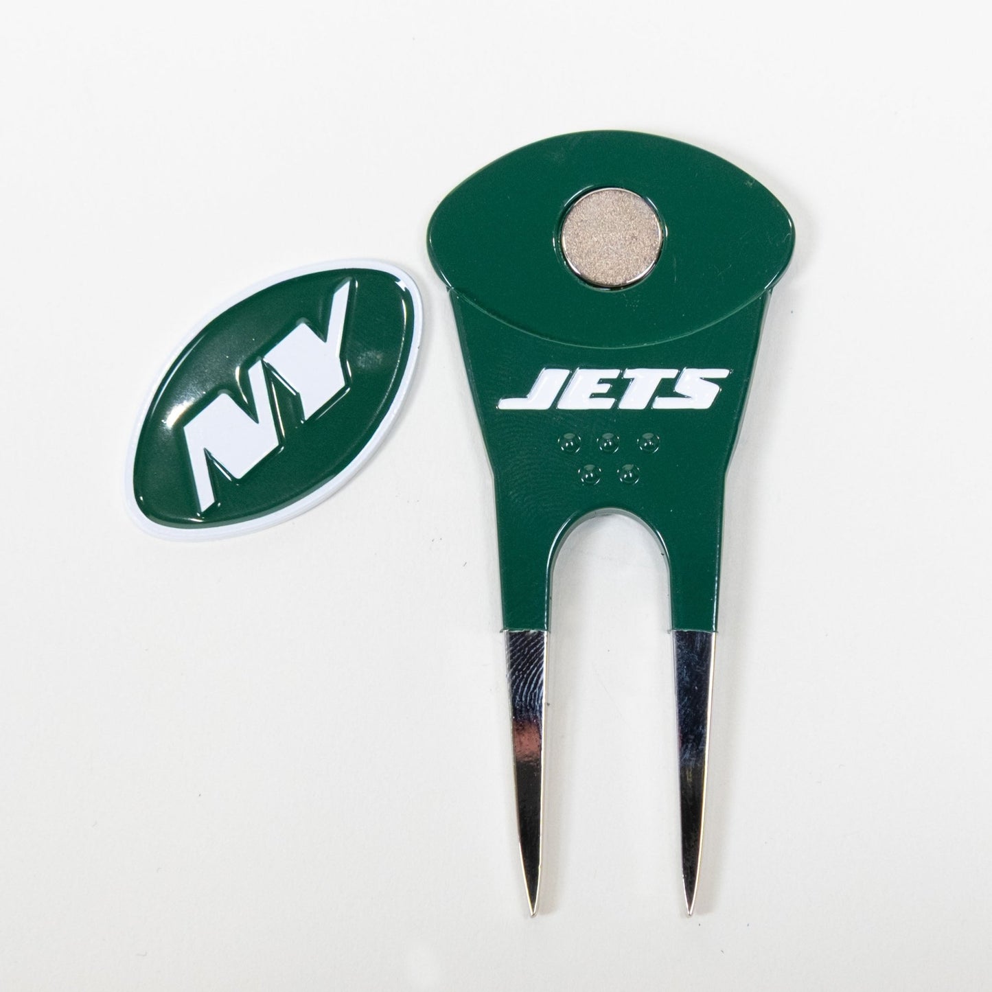 Team Golf NY Jets Divot Tools - Custom Shaped - 