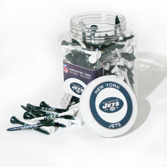Team Golf NY Jets Golf Tees - 175 Tee Jar - 