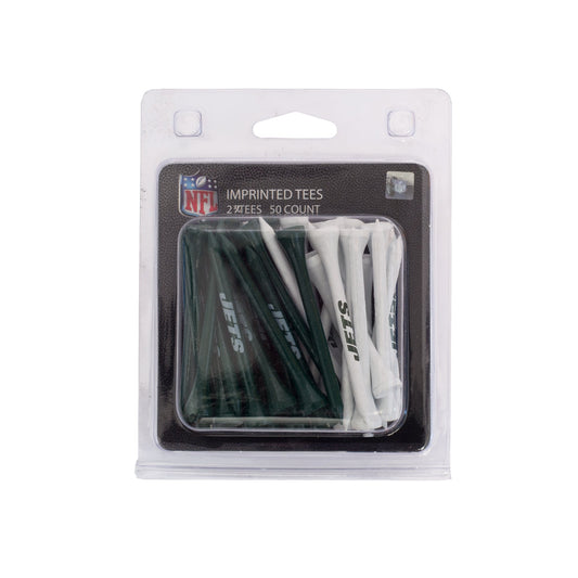 Team Golf NY Jets Golf Tees - 50 Tee Pack - 