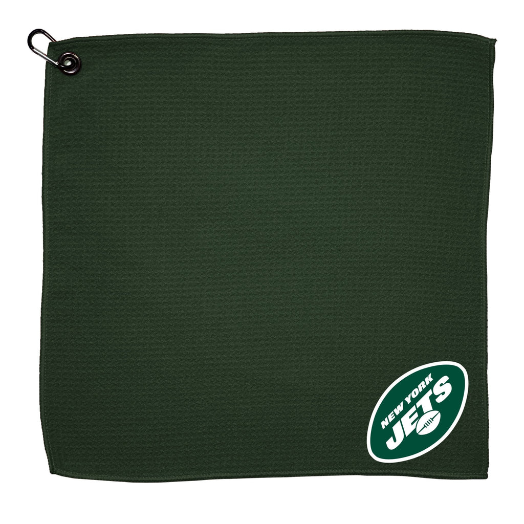 Team Golf NY Jets Golf Towels - Microfiber 15X15 Color - 