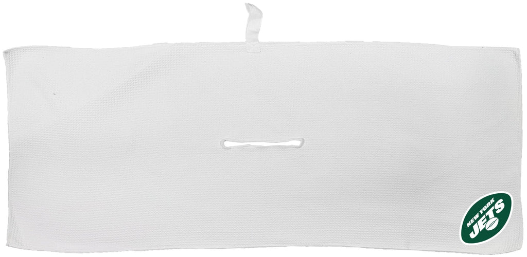 Team Golf NY Jets Golf Towels - Microfiber 16X40 White - 