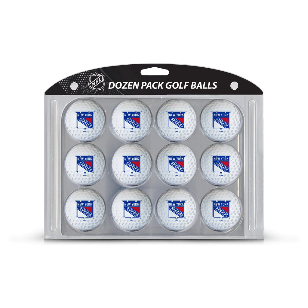 Team Golf NY Rangers Golf Balls - 12 Pack - White