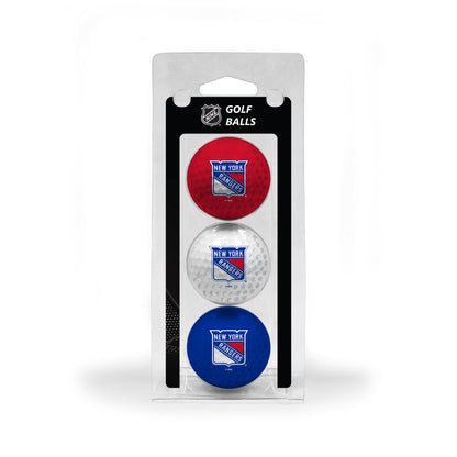 Team Golf NY Rangers Golf Balls - 3 Pack - Team