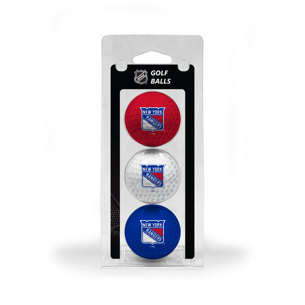 Team Golf NY Rangers Golf Balls - 3 Pack - Team