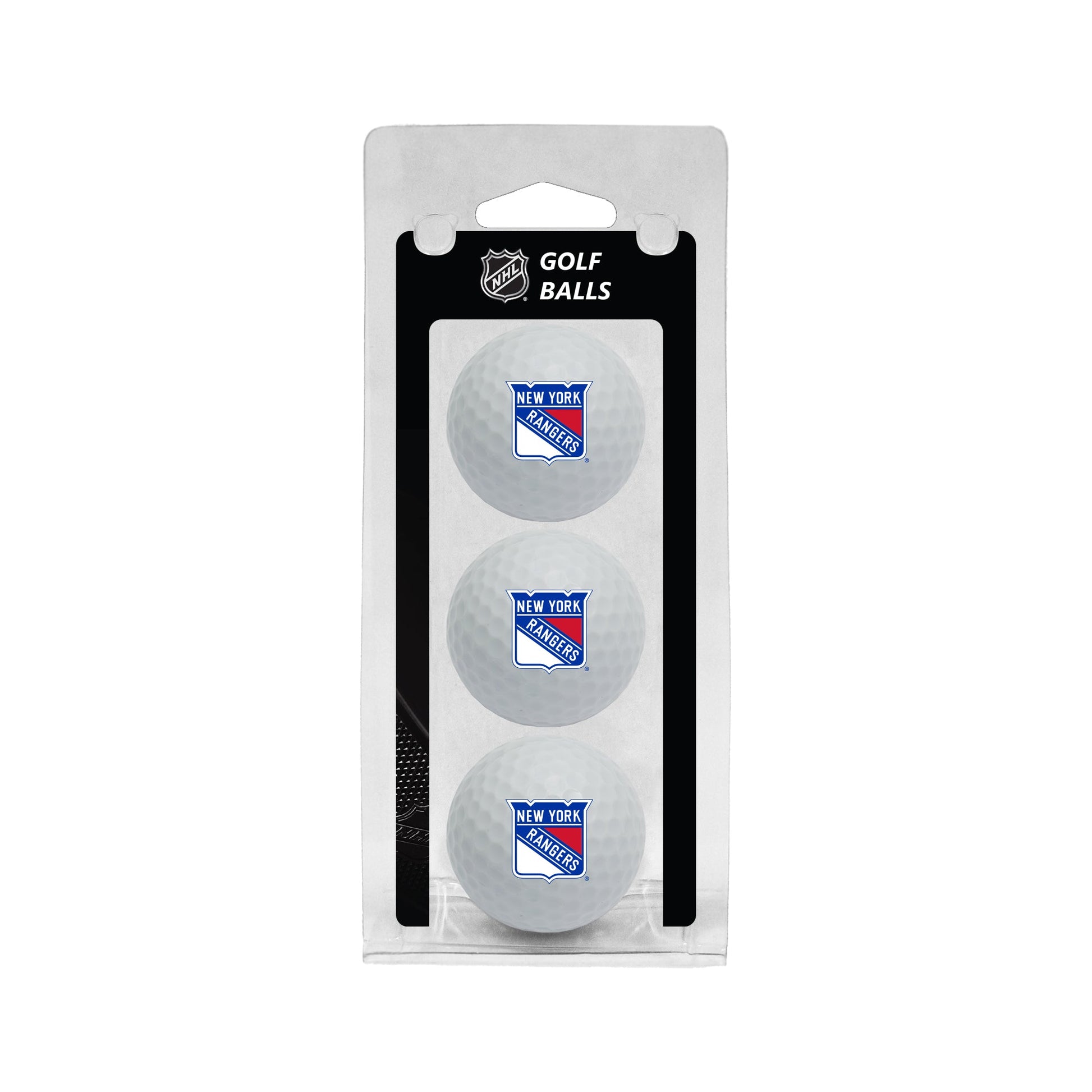 Team Golf NY Rangers Golf Balls - 3 Pack - White