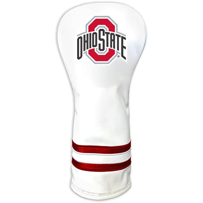 Team Golf Ohio St DR/FW Headcovers - Fairway HC - Printed White