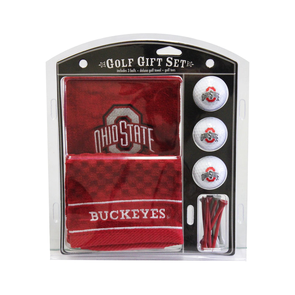 Team Golf Ohio St Golf Gift Sets - Embroidered Towel Gift Set - 