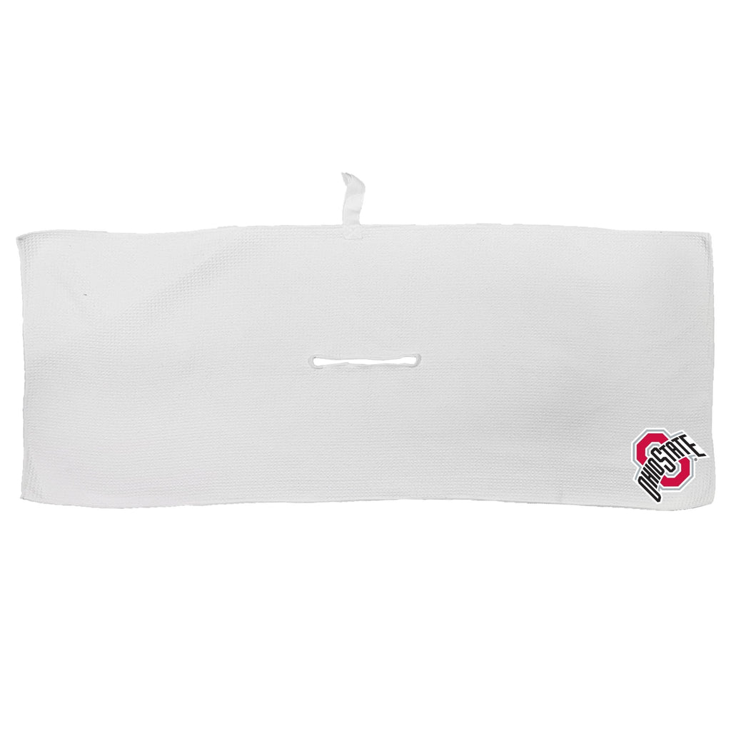 Team Golf Ohio St Golf Towels - Microfiber 16X40 White - 