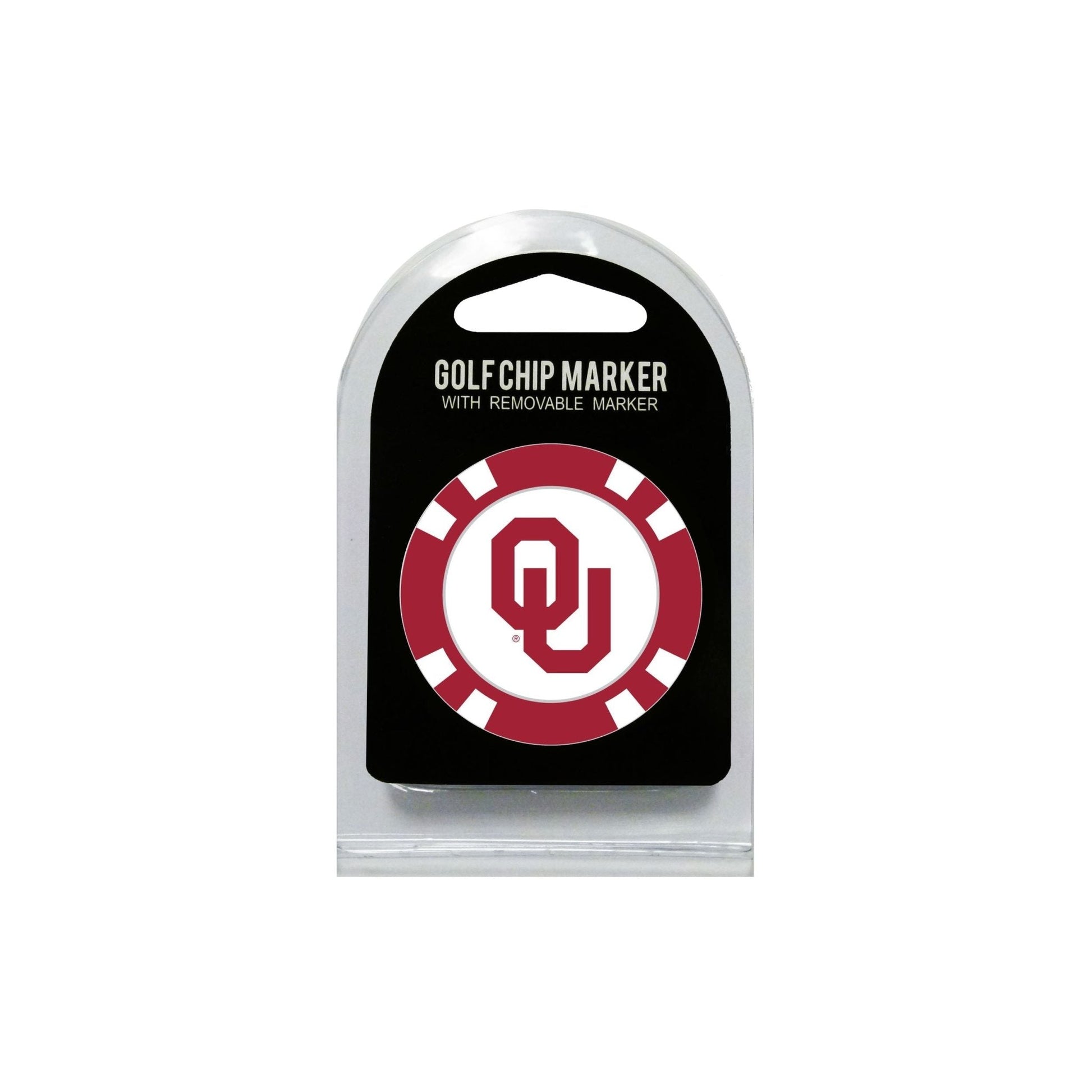 Team Golf Oklahoma Ball Markers - Golf Chip Marker - 