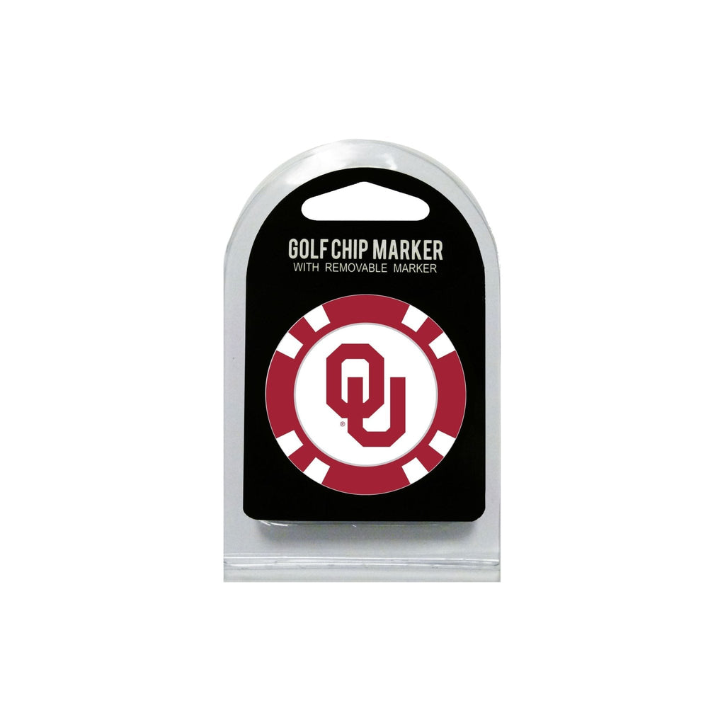 Team Golf Oklahoma Ball Markers - Golf Chip Marker - 