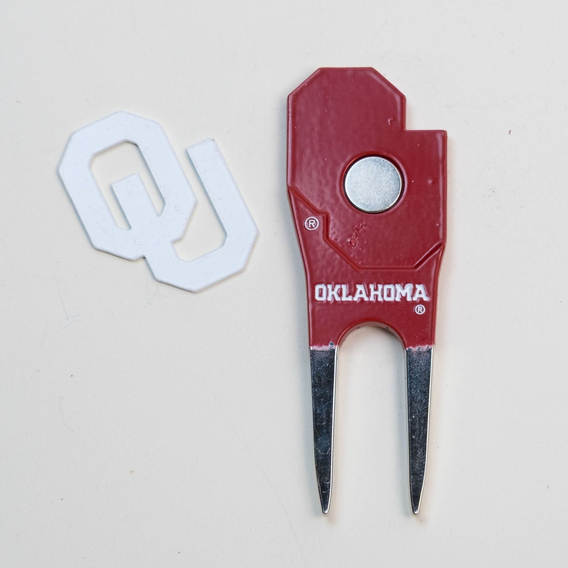 Team Golf Oklahoma Divot Tools - Custom Shaped - 