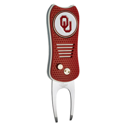 Team Golf Oklahoma Divot Tools - Switchblade Divot Tool - 