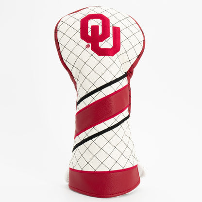 Team Golf Oklahoma DR/FW Quilted Headcovers - Team Golf USA