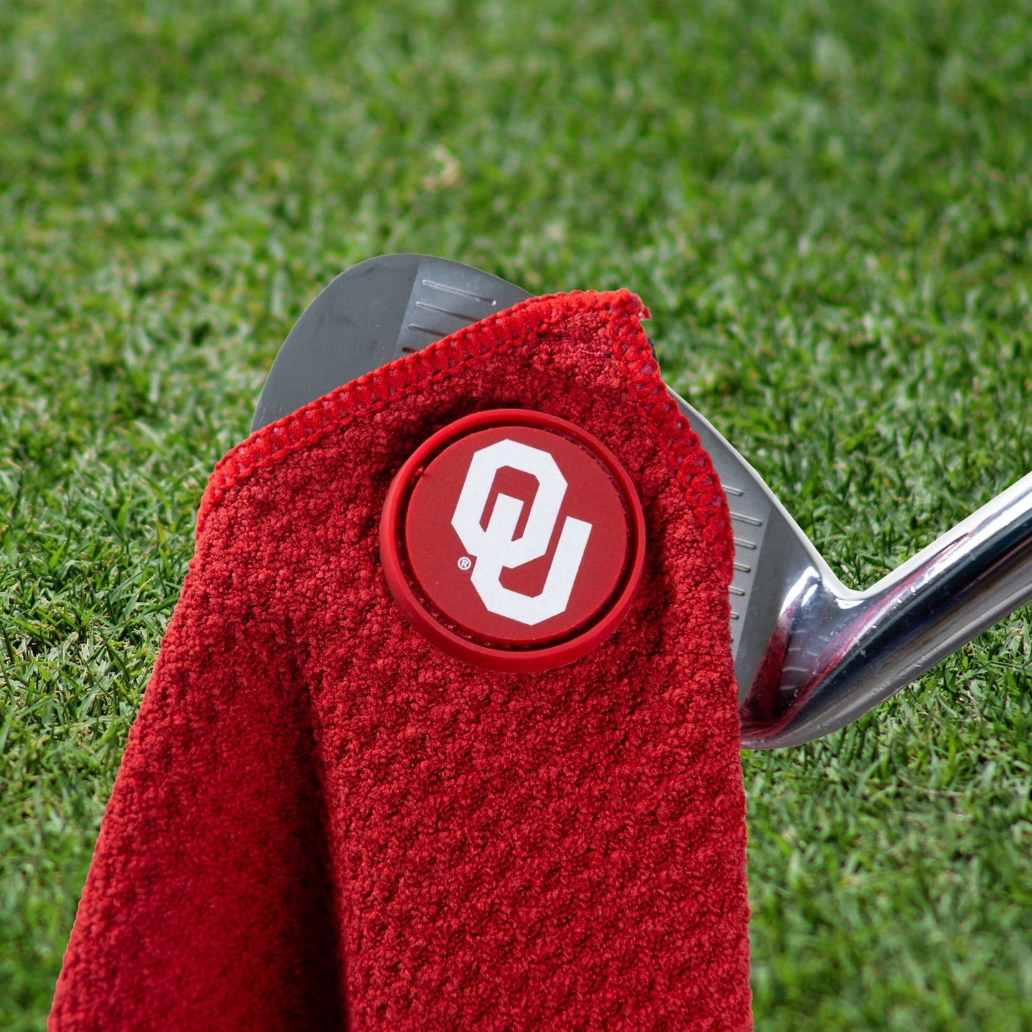 Team Golf Oklahoma Magnetic Golf Towel - Team Golf USA