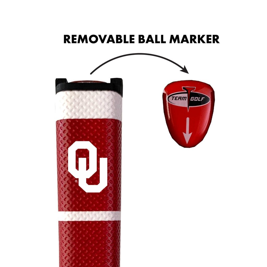 Team Golf Oklahoma Putter Grips - Maroon - 